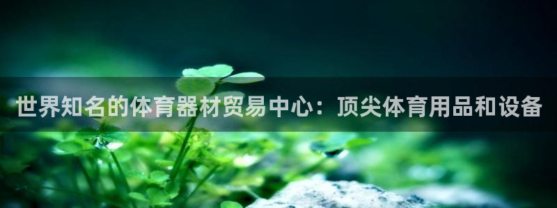 极悦平台注册资金多少：世界知名的体育器材贸易中心：顶