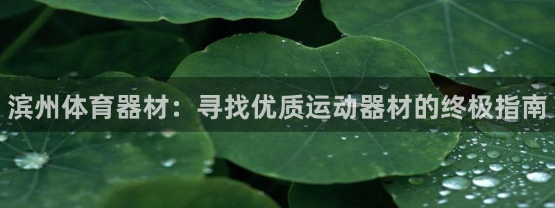 极悦平台平台注册方法与步骤视频：滨州体育器材：寻找优