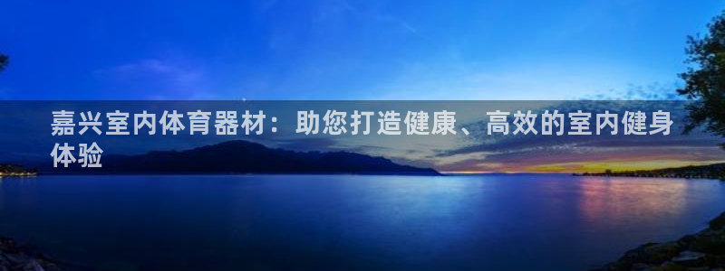 极悦平台股东是谁：嘉兴室内体育器材：助您打造健康、高