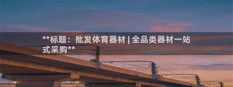 极悦娱乐百科百度：**标题：批发体育器材 | 全品类