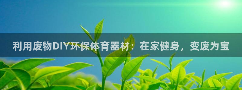 极悦官网首页：利用废物DIY环保体育器材：在家健身，