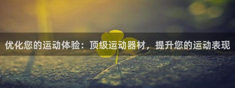 极悦娱乐官方网站首页：优化您的运动体验：顶级运动器材