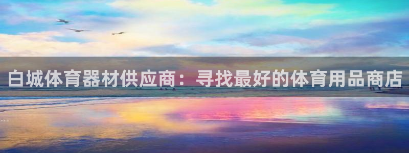 极悦平台官方网站首页下载：白城体育器材供应商：寻找最